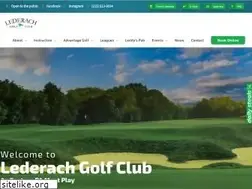 Sites similar to lederachgolfclub.com
