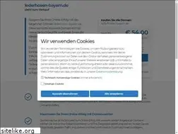 Sites similar to lederhosen-bayern.de