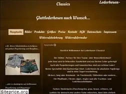 Sites similar to lederhosen-classics.de