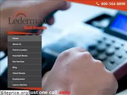 Sites similar to ledermanbailbonds.com