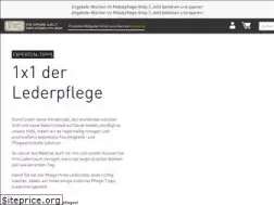 Sites similar to lederpflege.de