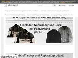 Sites similar to lederreiniger.de
