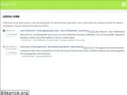 Sites similar to ledigajobbvaxjo.se