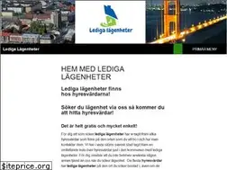 Sites similar to ledigalagenheter.org