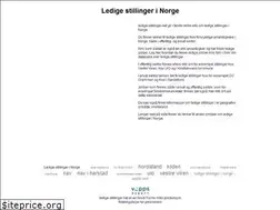 Sites similar to ledige-stillinger.net