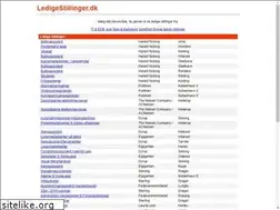 Sites similar to ledigestillinger.dk