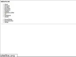 Sites similar to lediouris.net
