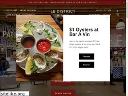 Sites similar to ledistrict.com