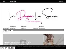 Sites similar to ledonnelosanno.it