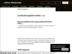 Sites similar to ledrex.hu