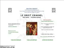 Sites similar to ledroitcriminel.fr