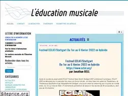 Sites similar to leducation-musicale.com