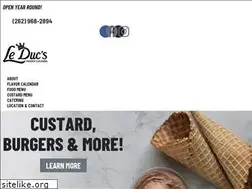 Sites similar to leducscustard.com