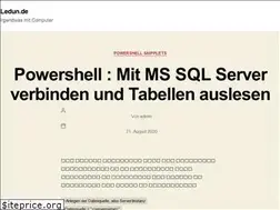 Sites similar to ledun.de