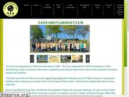 Sites similar to ledyardgardenclub.org