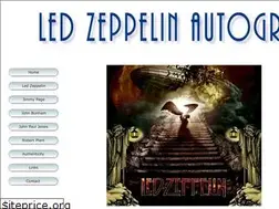 Sites similar to ledzeppelinautographs.net