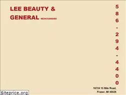Sites similar to leebeautyonline.com