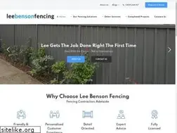 Sites similar to leebensonfencing.com