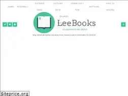 Sites similar to leebooksleebooks.blogspot.com