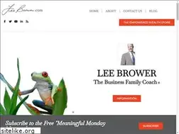 Sites similar to leebrower.com