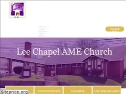 Sites similar to leechapelamechurch.org