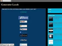 Sites similar to leecher-generator.blogspot.com