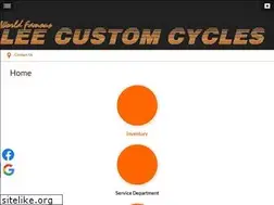 Sites similar to leecustomcycle.com