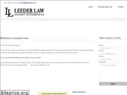 Sites similar to leederlaw.com