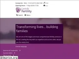Sites similar to leedsfertilityclinic.co.uk