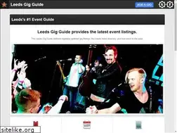 Sites similar to leedsgigs.co.uk