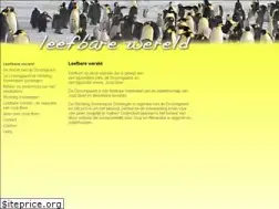 Sites similar to leefbarewereld.nl