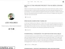 Sites similar to leeholmes.com