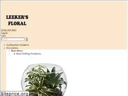 Sites similar to leekersfloral.com