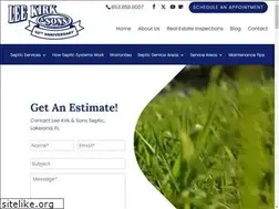 Sites similar to leekirkseptic.com