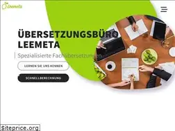 Sites similar to leemeta-uebersetzungen.de