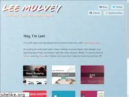 Sites similar to leemulvey.com