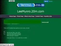 Sites similar to leemunro.20m.com