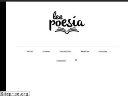 Sites similar to leepoesia.pe