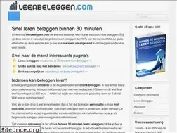 Sites similar to leerbeleggen.com