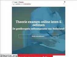 Sites similar to leerdetheorie.nl