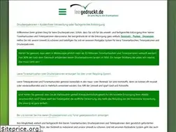 Sites similar to leergedruckt.de