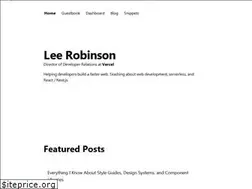 Sites similar to leerob.io