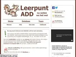 Sites similar to leerpuntadd.nl