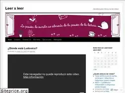 Sites similar to leerxleer.wordpress.com