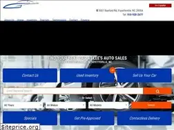 Sites similar to leesautosalesnc.com