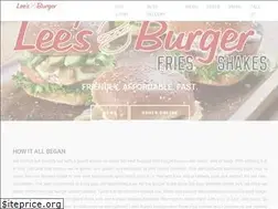 Sites similar to leesburger.com