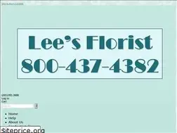 Sites similar to leesflorist.net