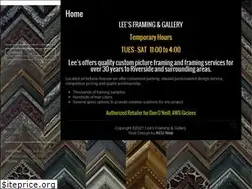 Sites similar to leesframing.com