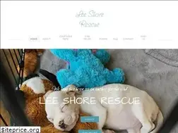 Sites similar to leeshorerescue.com