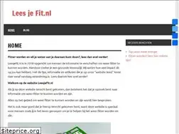 Sites similar to leesjefit.nl